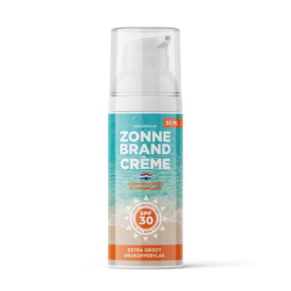 Zonnebrandcrème in airless dispenser 50 ml