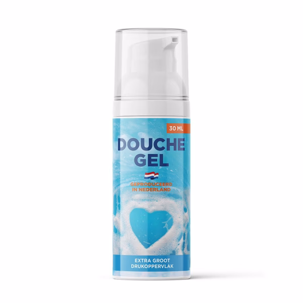 douchegel in airless dispenser 30 ml